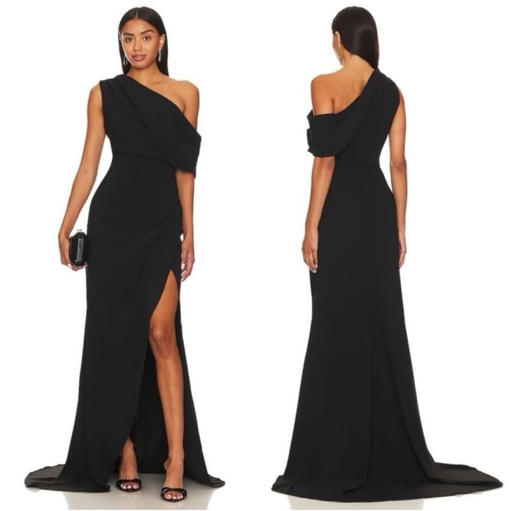 NEW ELLIATT Isadora Gown in Black - Picture 2 of 7